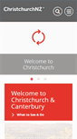 Mobile Screenshot of christchurchnz.com